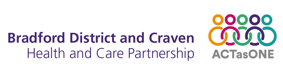 Bradford district and craven health and care partnership logo