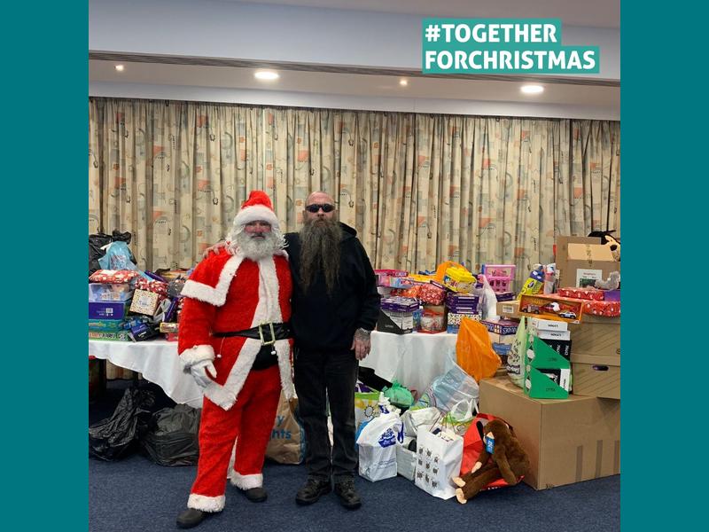 On 12 December the annual Roughleys Bike Show Christmas Toy Run took place, when once again a friendly fleet of local bikers, many dressed as Father Christmas and his helpers, set off on a ride from Stockport to our Cheadle HQ to drop off toys for our Christmas toy appeal. A huge ‘thank you’ to everyone who took part, as they have been helping us for over 20 years. A magnificent record of generosity.
