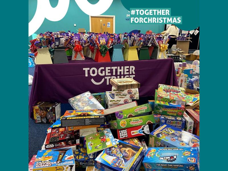Your wonderful donations allowed us to spread some Christmas cheer and send SO MANY toys, treats, presents and chocolates to the children, adults and families we support. 