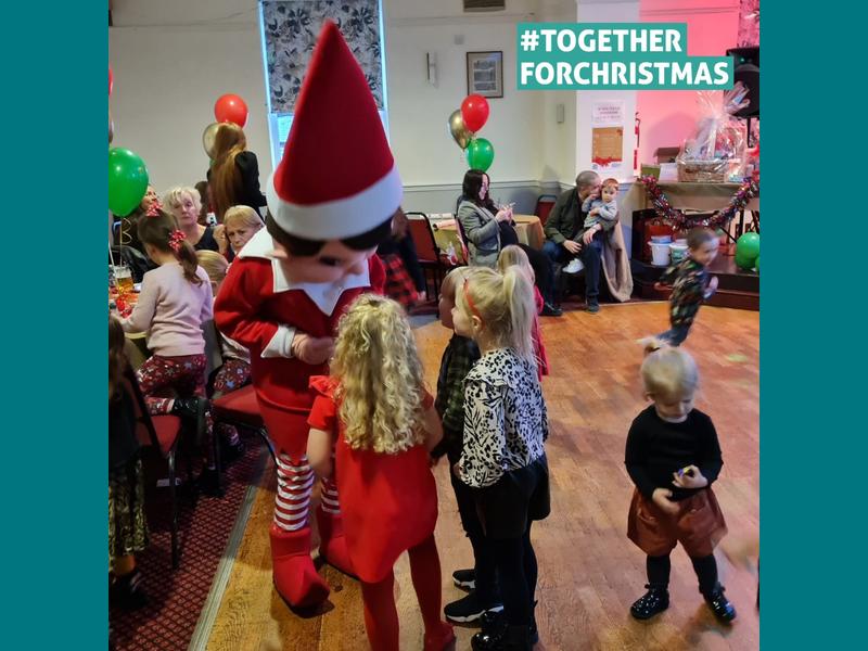 On 11 December, Katie and her team at Bowtique events by Katie hosted The Children’s Charity Christmas Party in aid of Together Trust. The 60 children were met by an elf, had lots of tasty foods, plenty of party games, got to meet Santa in his grotto, received gifts and had a fabulous ride on the Polar Express. We are so grateful for the fantastic donation of £1300 raised during the event. Thank you, everyone!