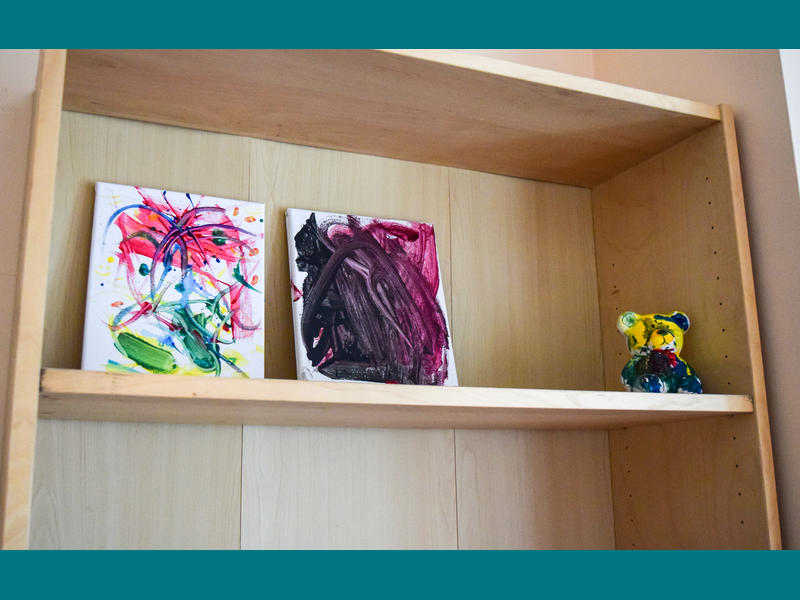 Artworks created by one of the young people