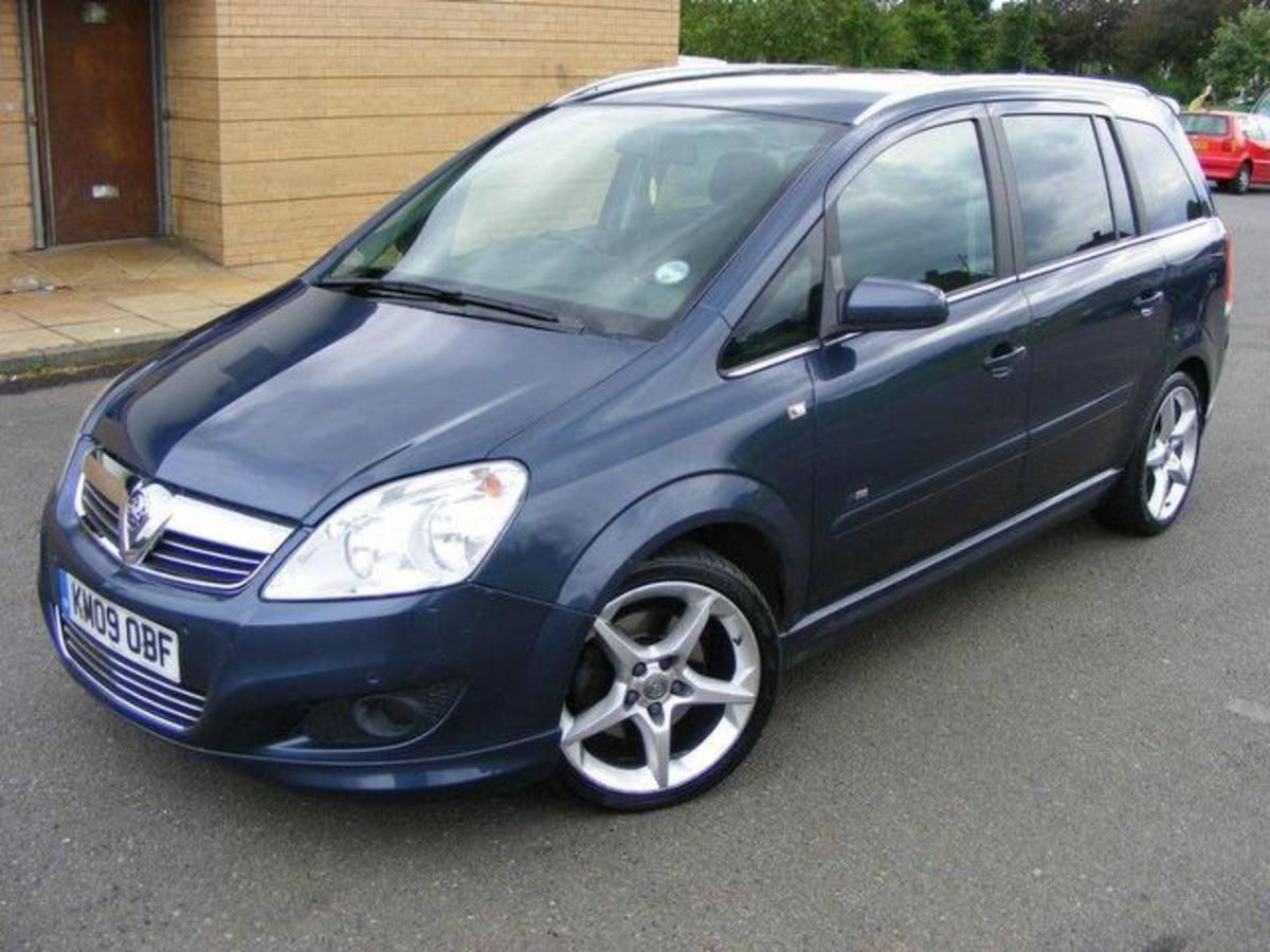 A Vauxhall Zafira A Vauxhall Zafira