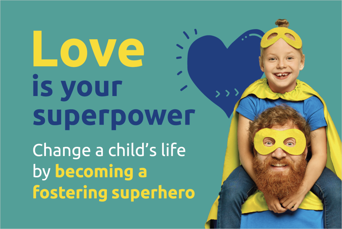 fostering superhero