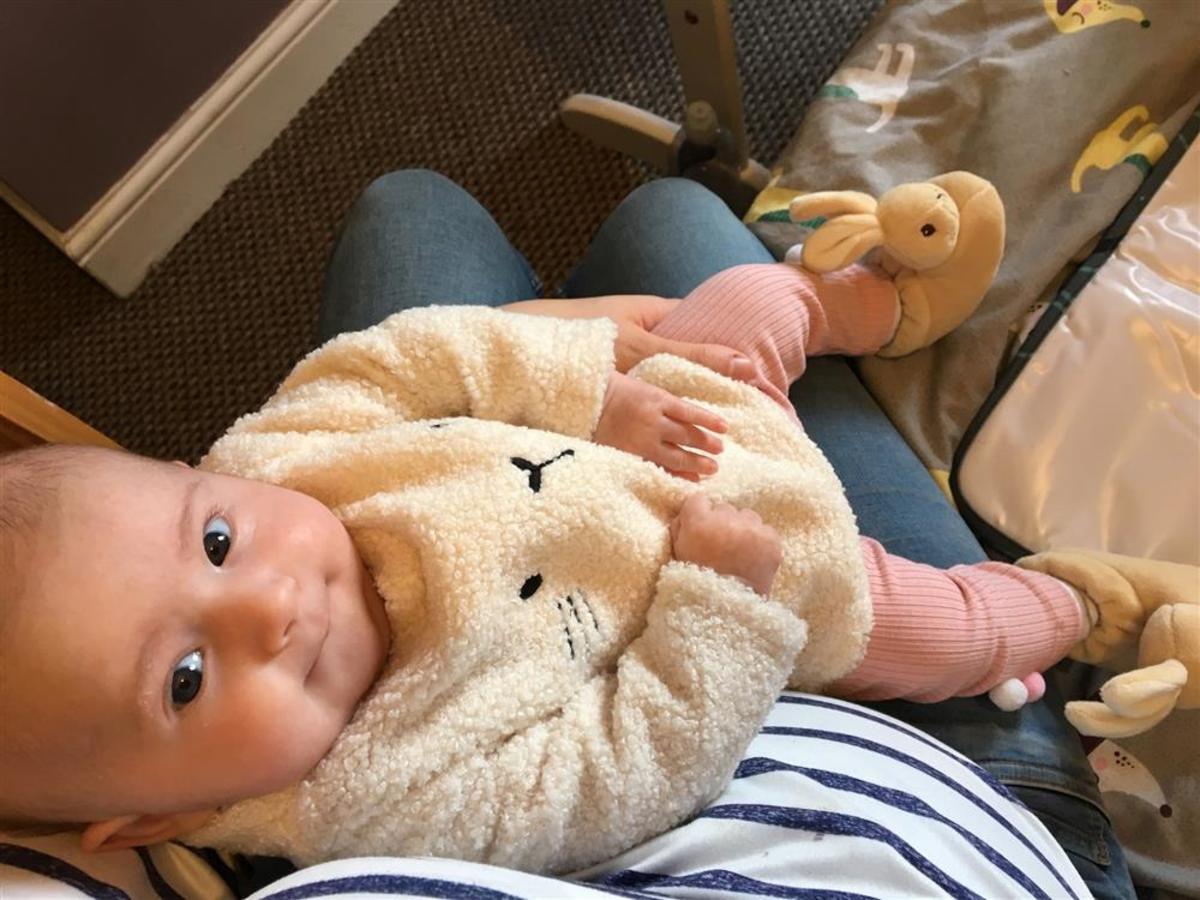 15-weeks old Flo taking part in the 2.6 challenge to raise vital funds for the Together Trust 15-weeks old Flo taking part in the 2.6 challenge to raise vital funds for the Together Trust