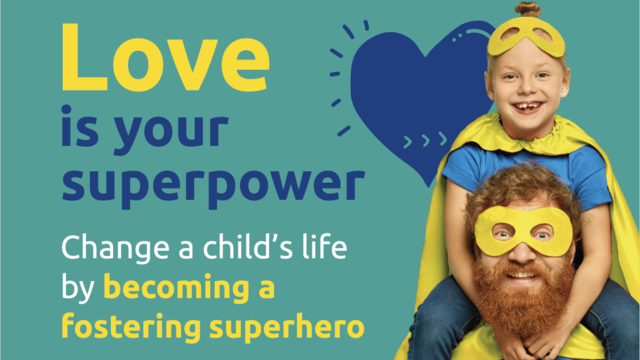 fostering superhero